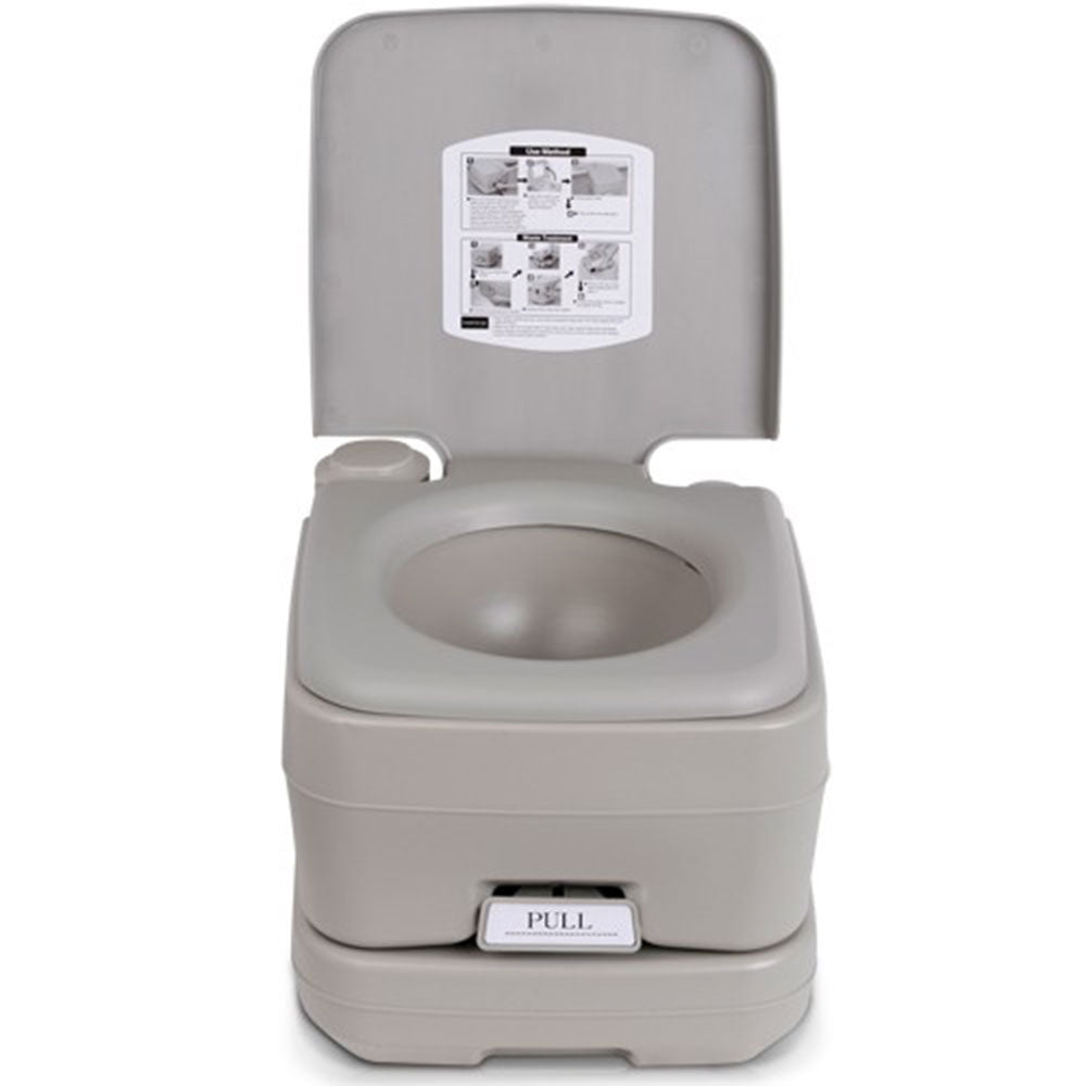 10L Outdoor Portable Camping Toilet Bonus Carry Bag-DELIVERY ONLY
