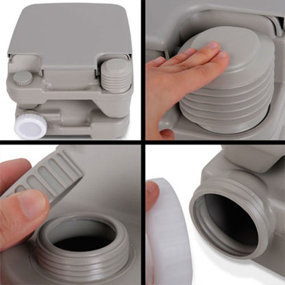 10L Outdoor Portable Camping Toilet Bonus Carry Bag-DELIVERY ONLY