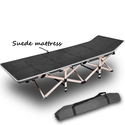 Portable Stretcher Bed - Single Foldable grey - DELIVERY ONLY