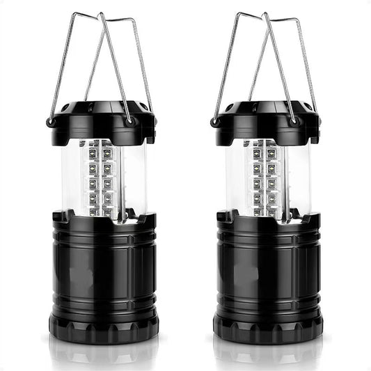 2-Pack LED Portable Handheld Collapsible Camping Lantern - DELIVERY ONLY