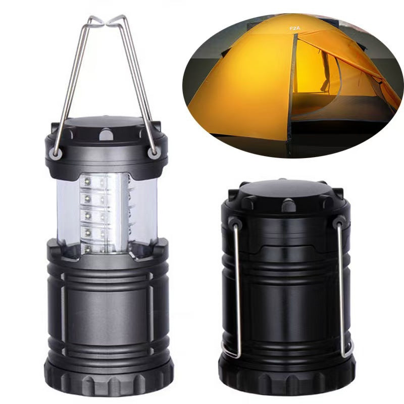2-Pack LED Portable Handheld Collapsible Camping Lantern - DELIVERY ONLY