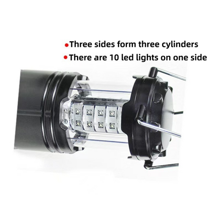 2-Pack LED Portable Handheld Collapsible Camping Lantern - DELIVERY ONLY