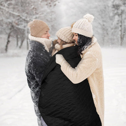 2-in-1 Winter Camping Warmth Kit with Carry Bag BLUE - DELIVERY ONLY