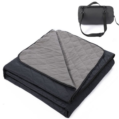 2-in-1 Winter Camping Warmth Kit with Carry Bag:  NAVY - DELIVERY ONLY