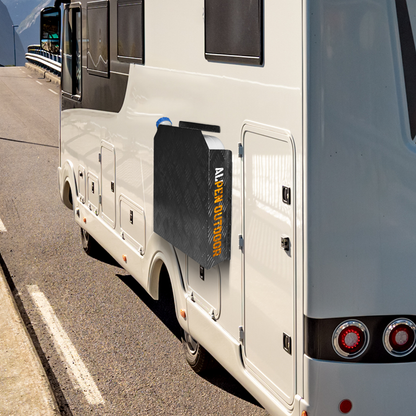 Aluminum Caravan Diesel Heater Black - DELIVERY ONLY