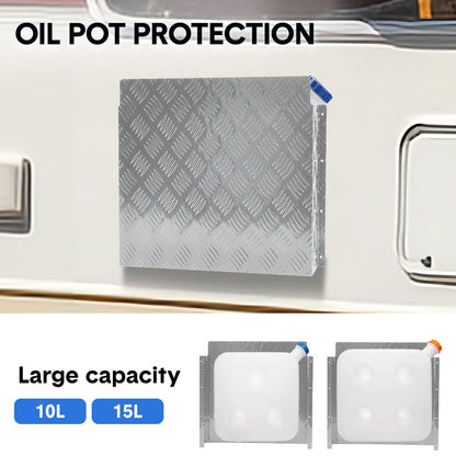 Diesel Tank Cover Silver-DELIVERY ONLY