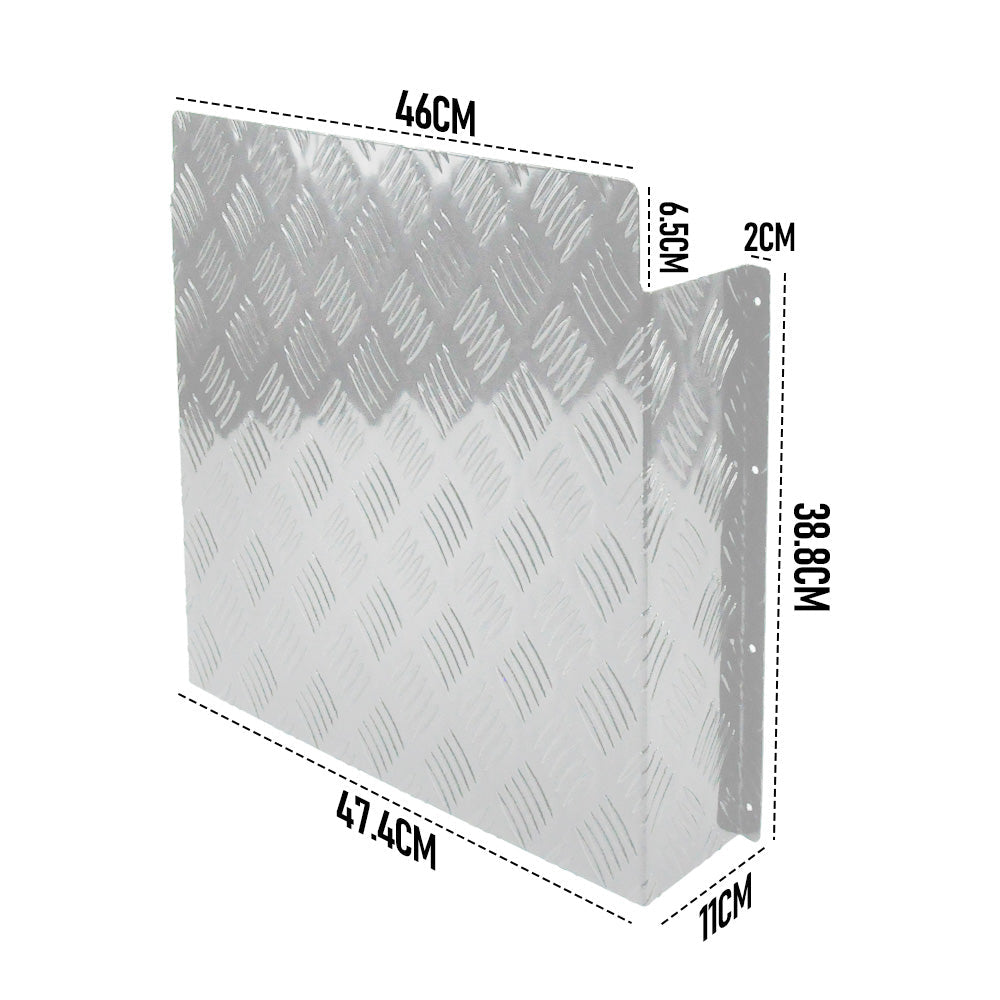 Diesel Tank Cover Silver-DELIVERY ONLY