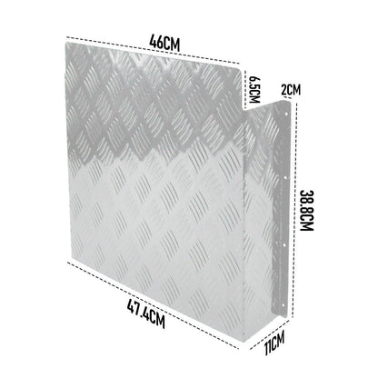 Diesel Tank Cover Silver-DELIVERY ONLY