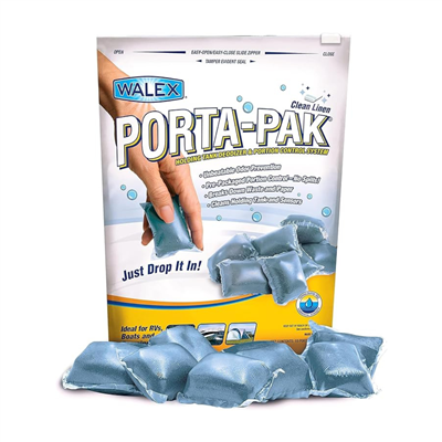 PORTA PAK DROP IN CHEMICAL SACHETS