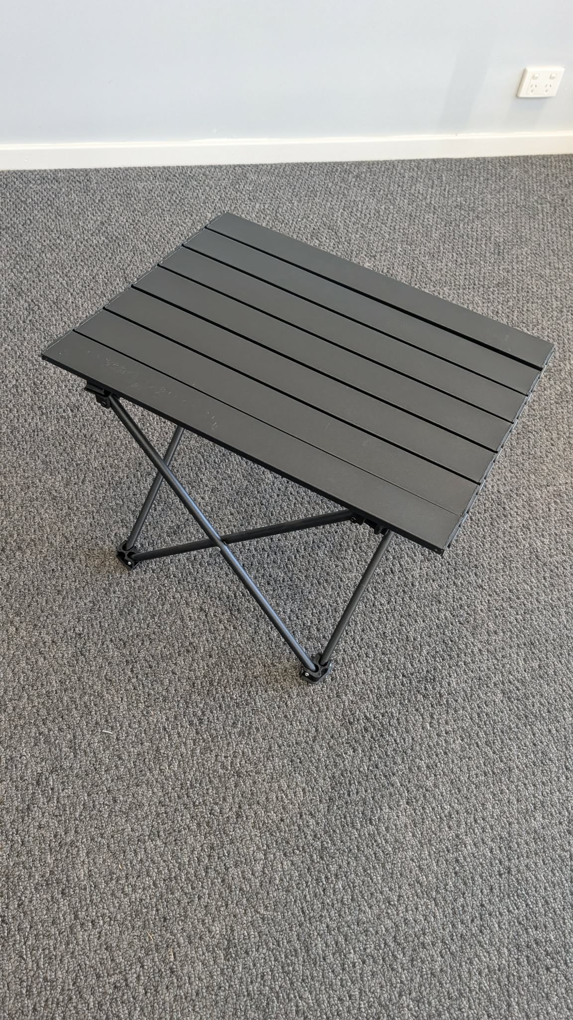 Folding Camping Table 53cm x 41cm x 41cm Roll Up