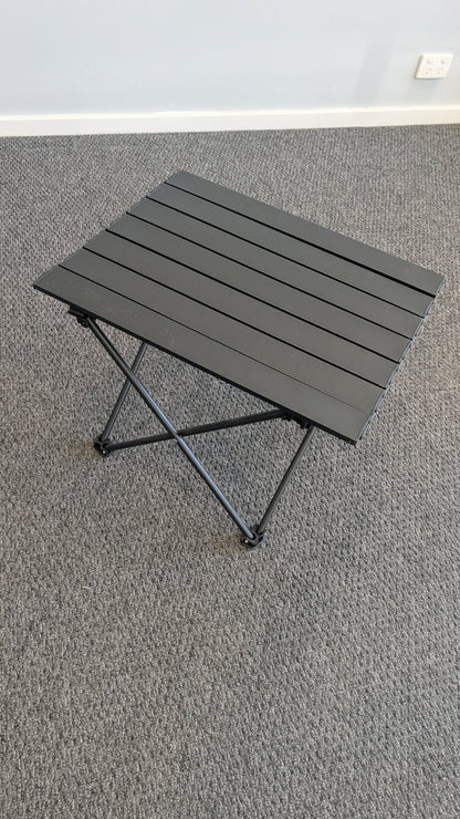 Folding Camping Table 53cm x 41cm x 41cm Roll Up