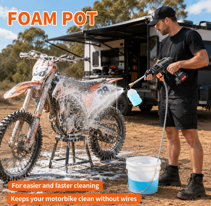Cordless High Pressure Car Washing Water Gun