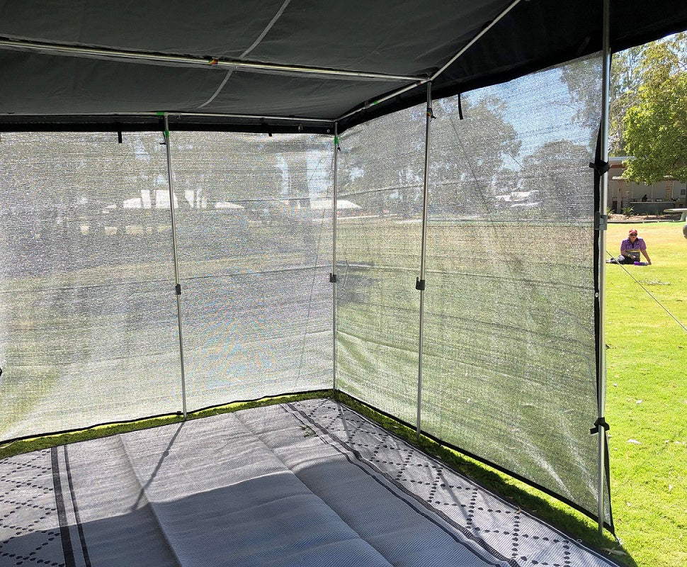 4.4m x 2m Cool Shade Privacy Screen