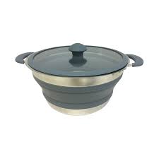 Collapsible Grey Saucepan 3.0L