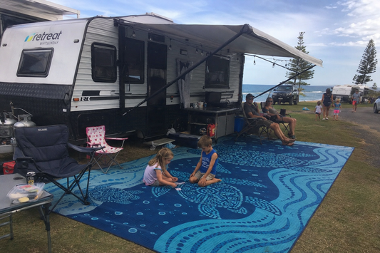 Turtle Design - Recycled Poly Camping Mat