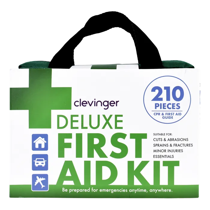 210 Piece Deluxe First Aid Kit