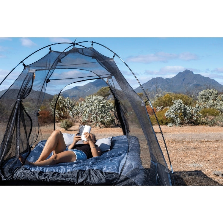 Spinifex Moondance II 0° Synthetic Queen Sleeping Bag Blue