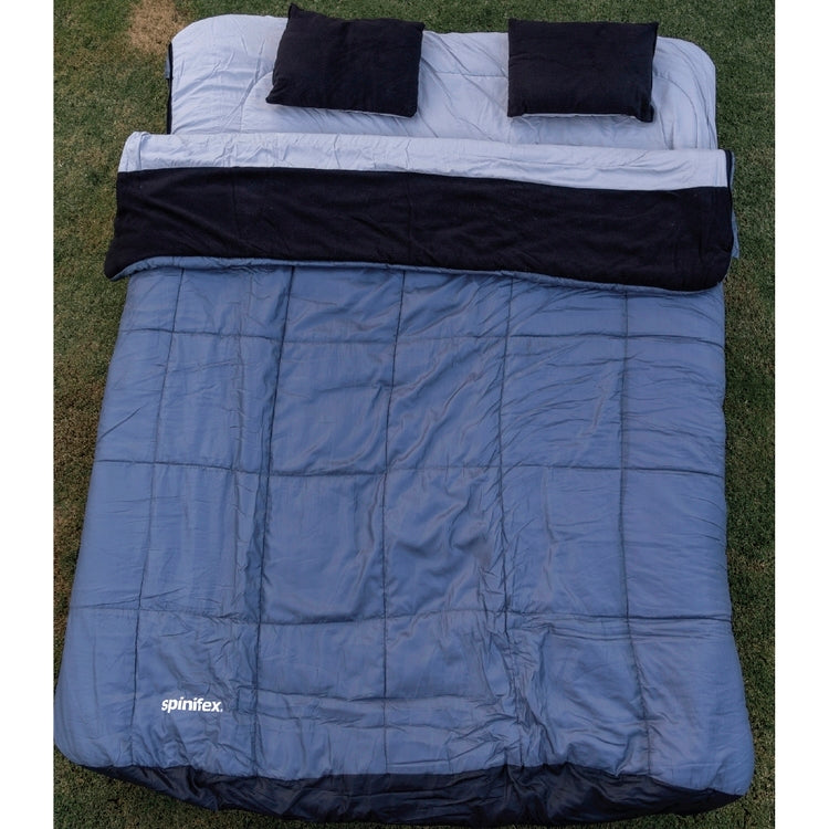 Spinifex Moondance II 0° Synthetic Queen Sleeping Bag Blue