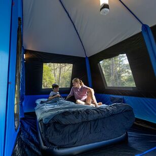 Spinifex Moondance II 0° Synthetic Queen Sleeping Bag Blue