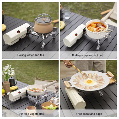 Foldable Portable Butane Stove 2600W Camping Stove Outdoor Cooking Gas Stove