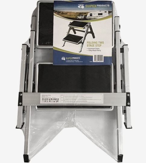 FOLDING TWO STAGE STEP