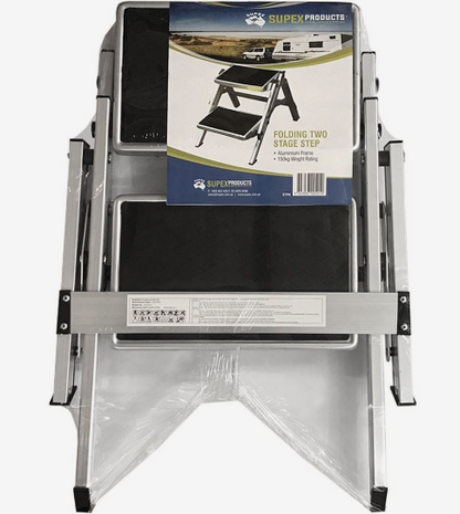 FOLDING TWO STAGE STEP