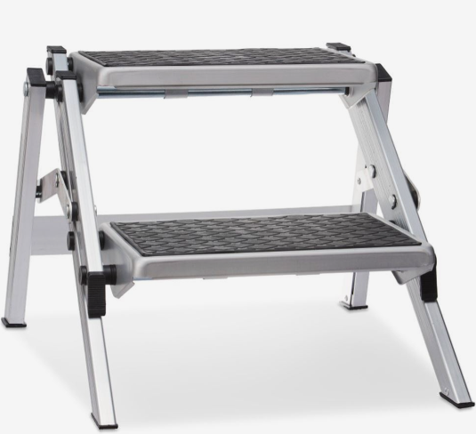 FOLDING TWO STAGE STEP