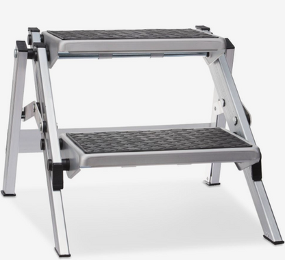 FOLDING TWO STAGE STEP