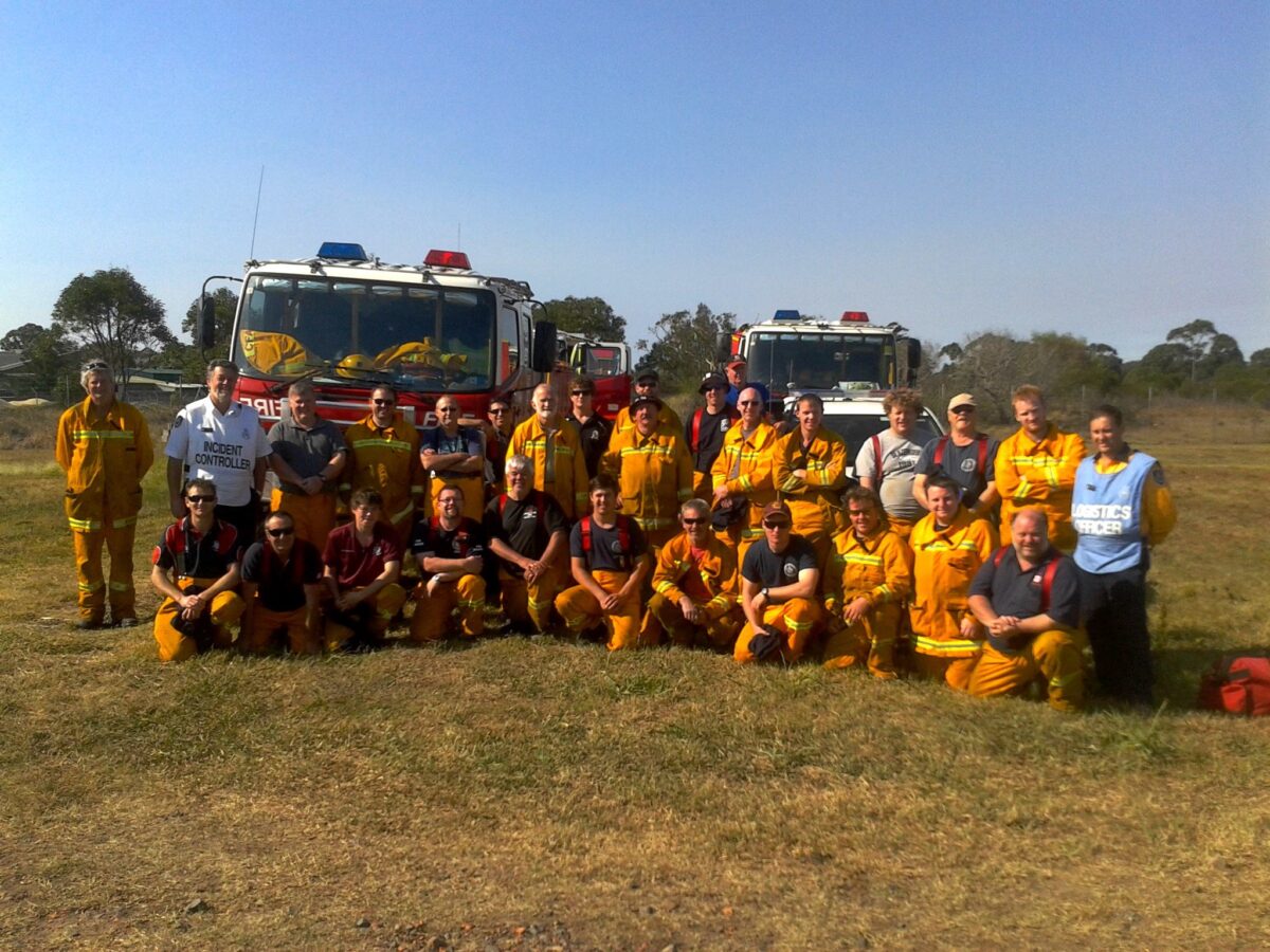 Strike team from the 20014 fires